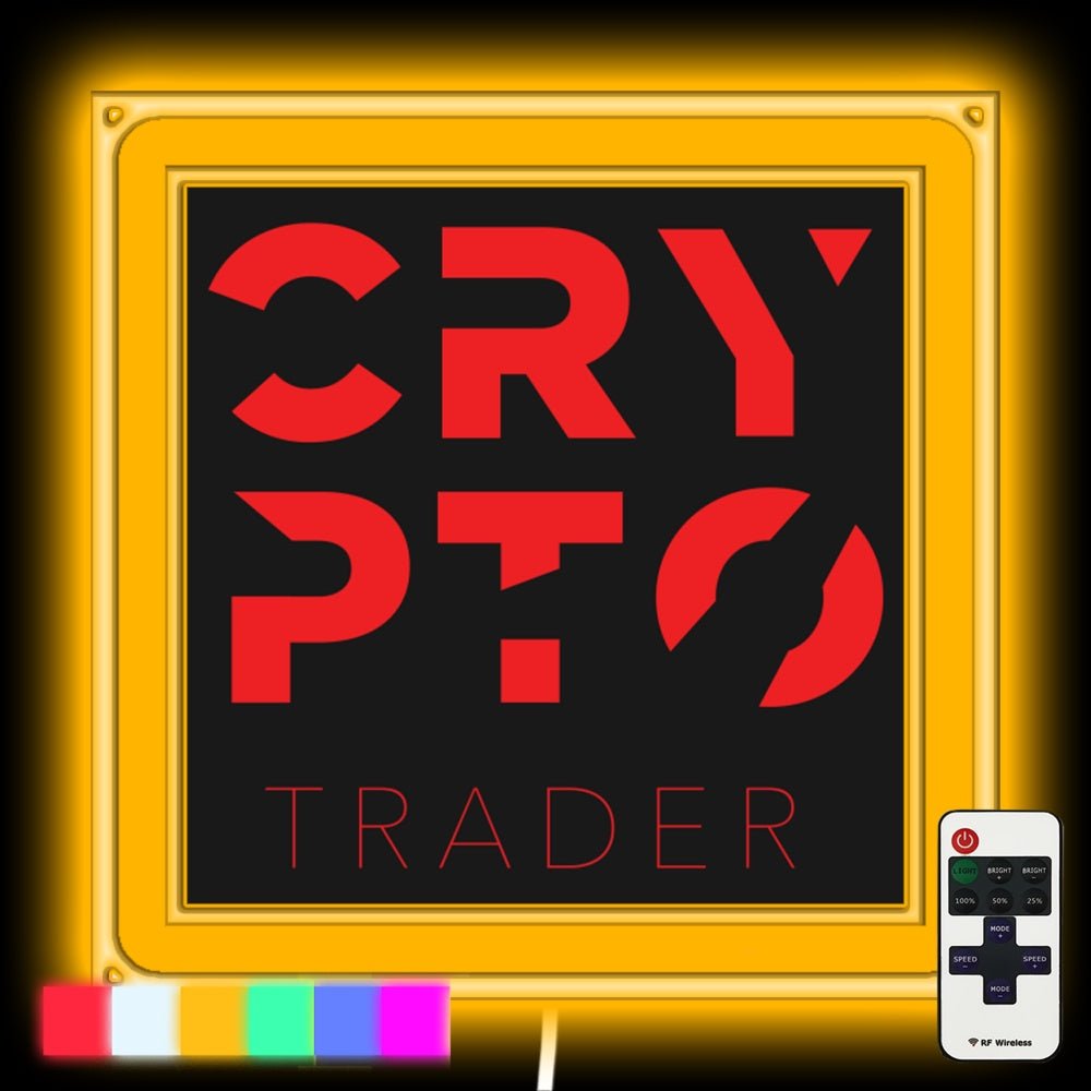 Crypto Trader Led Neon Sign - Shineneon