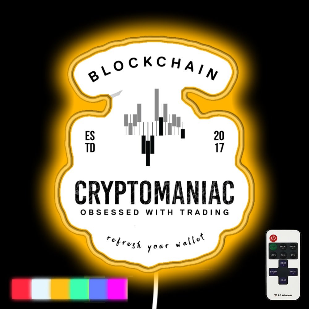 Cryptomaniac Led Neon Sign - Shineneon