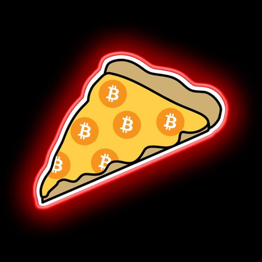 Cryptopizza Bitcoin Neon Sign - Shineneon