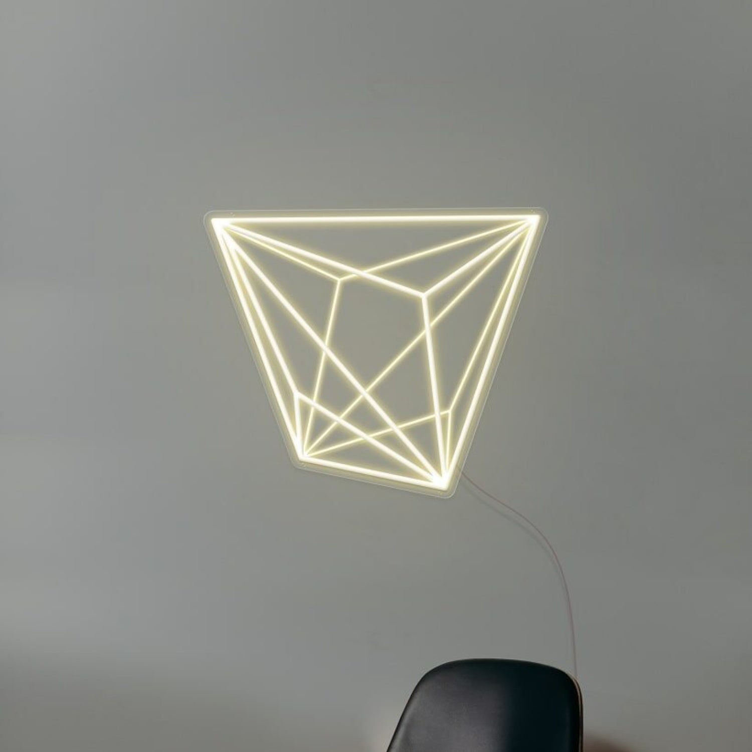 Crystal Shape Led Neon Sign Wall Art | Shineneon