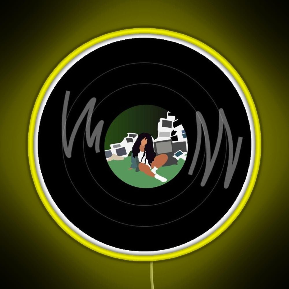 Ctrl Sza Vinyl Rgb Neon Sign - Shineneon