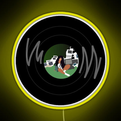 Ctrl Sza Vinyl Rgb Neon Sign - Shineneon