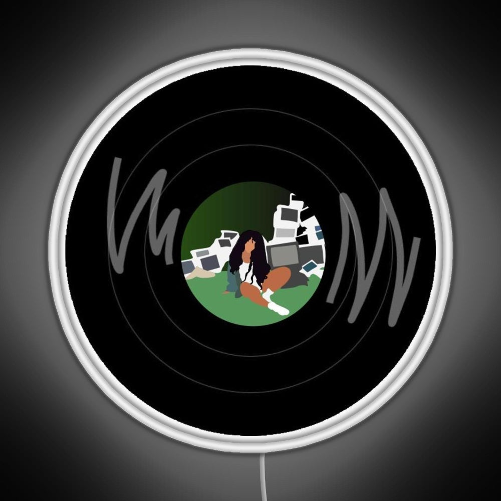 Ctrl Sza Vinyl Rgb Neon Sign - Shineneon