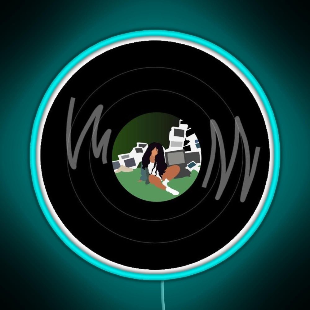 Ctrl Sza Vinyl Rgb Neon Sign - Shineneon