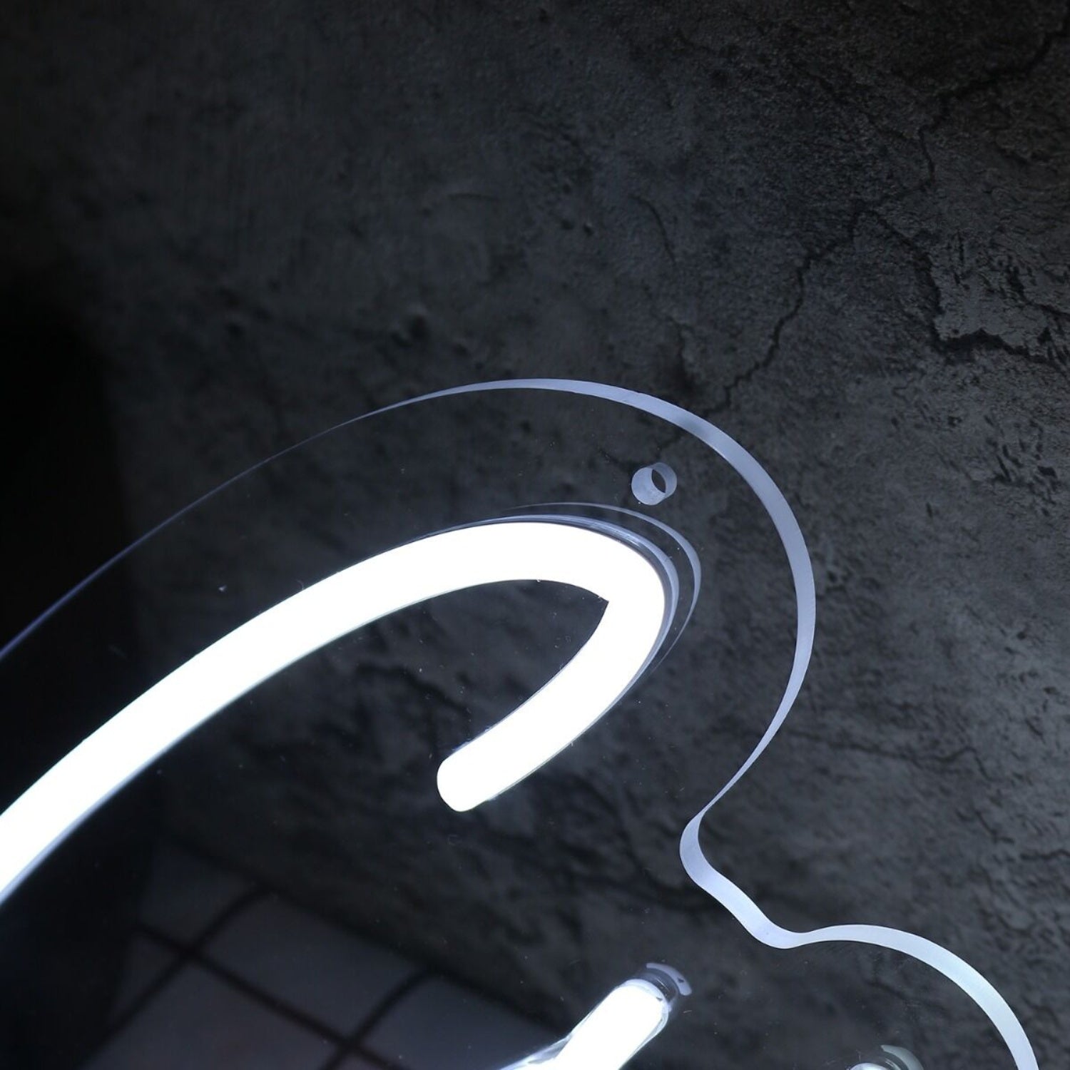 Cuatro White Led Neon Sign - Shineneon