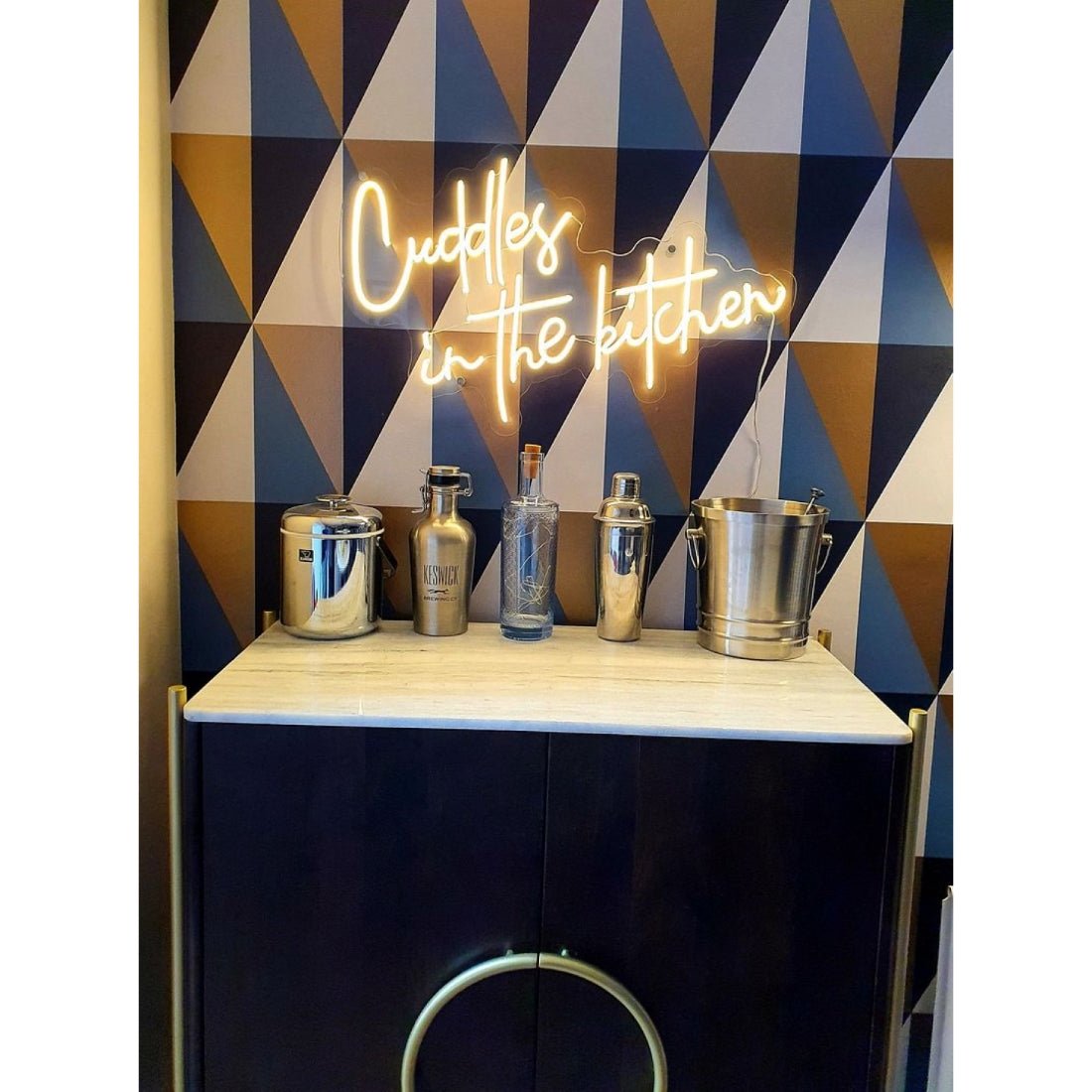 Cuddles In The Kitchen Led Sign Business Neon Sign - Shineneon