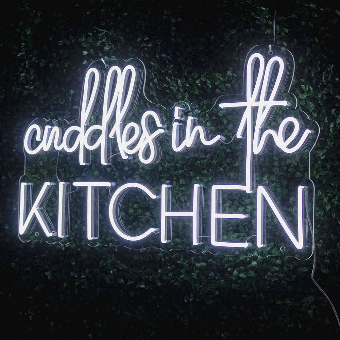 Cuddles In The Kitchen Led Sign Business Neon Signs Wall Art