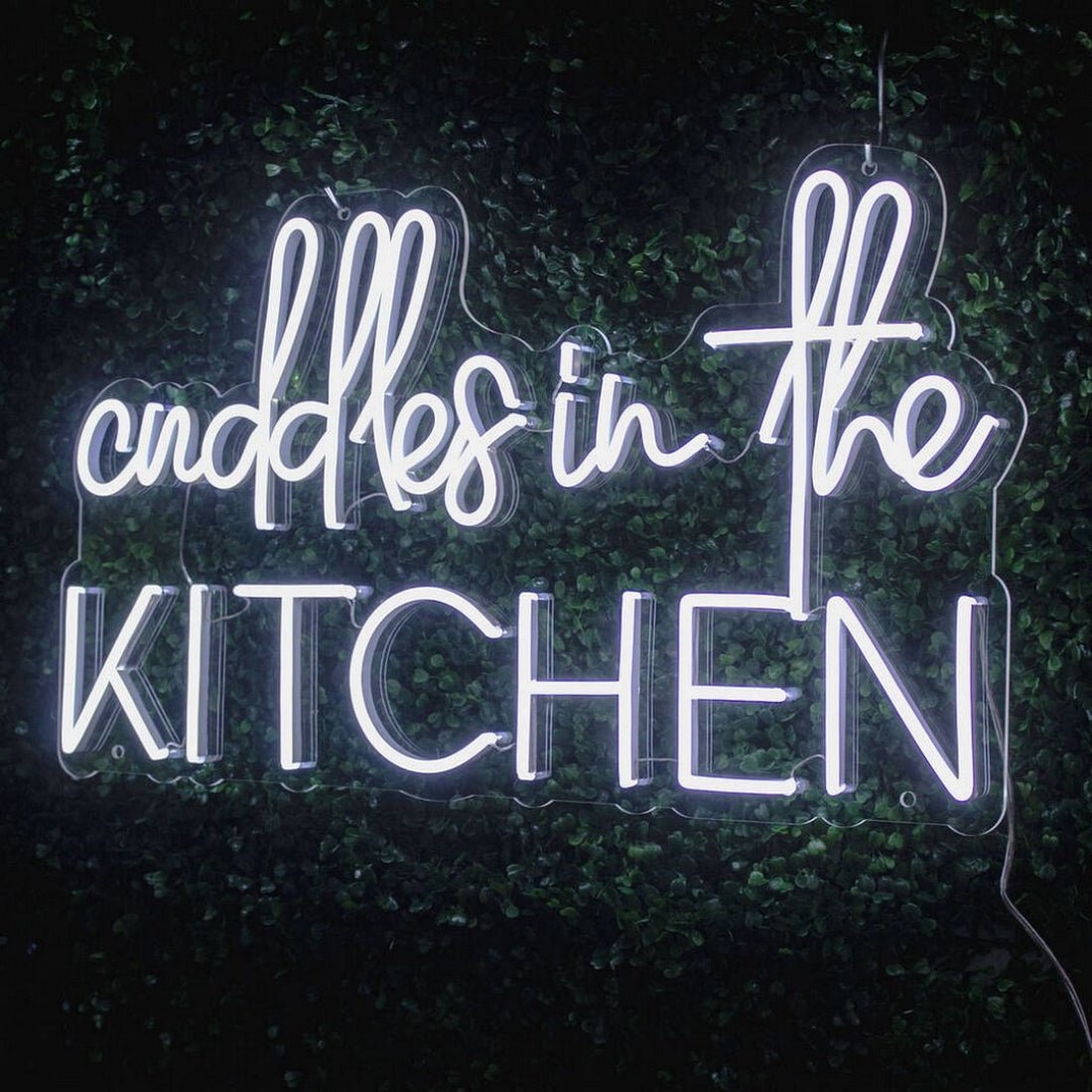 Cuddles In The Kitchen Led Sign Business Neon Signs Wall Art - Shineneon