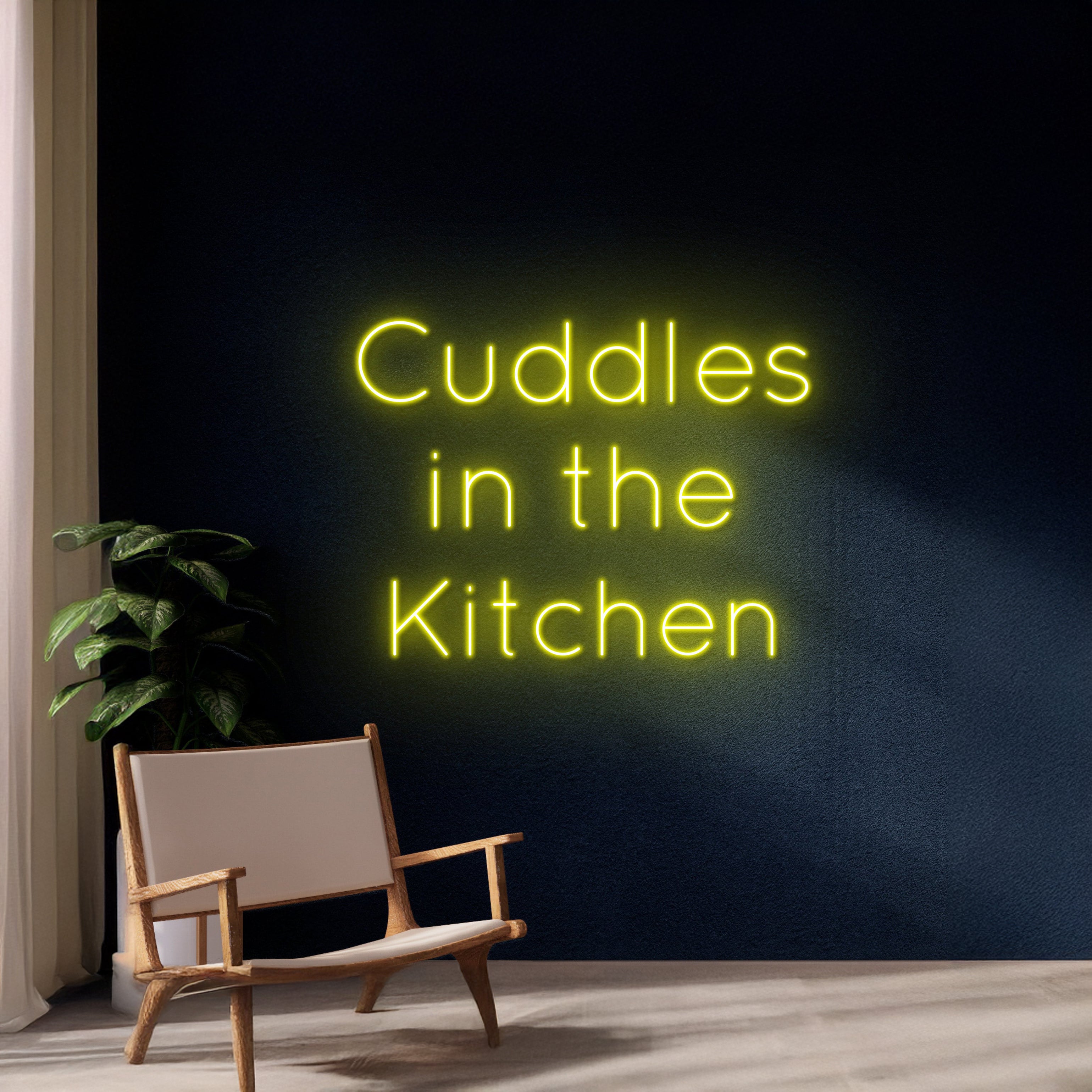 Cuddles In The Kitchen Neon Sign | Shineneon