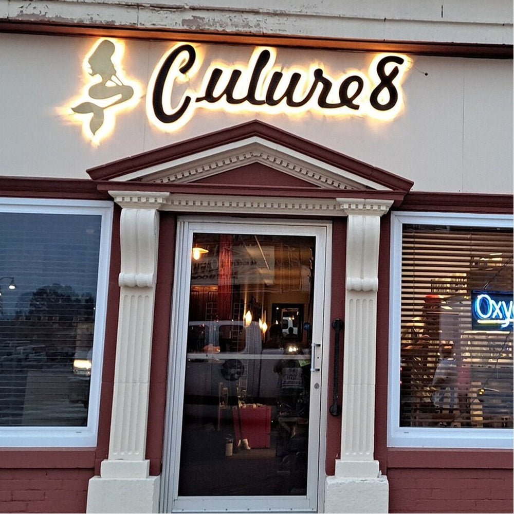 Culure8 With Logo 3D Backlit Channel Letters Led Light Sign - Shineneon