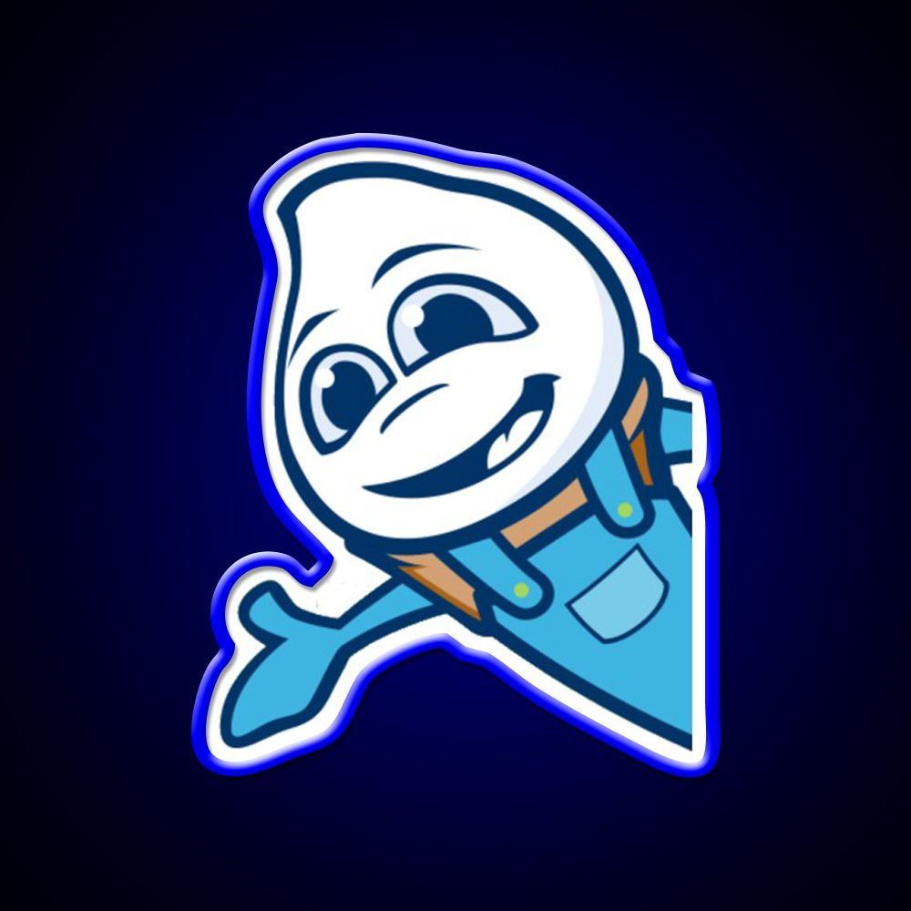 Culvers Scoopie Fast Food Led Neon Sign For Burger Place Rgb Color