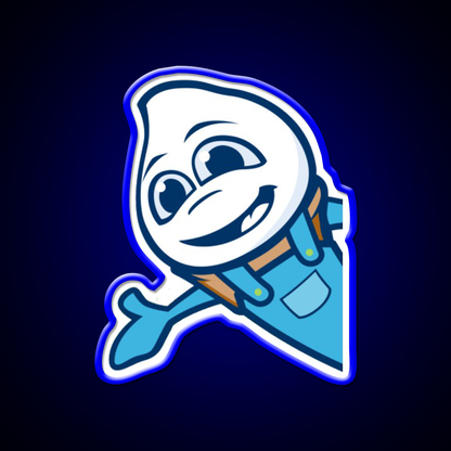 Culvers Scoopie Fast Food Led Neon Sign For Burger Place Rgb Color