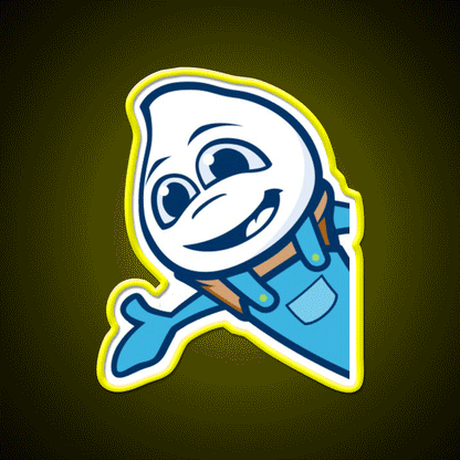 Culvers Scoopie Fast Food Led Neon Sign For Burger Place Rgb Color