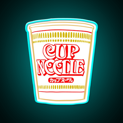 Cup Noodle Snack Food Led Neon Sign Rgb Color - Shineneon