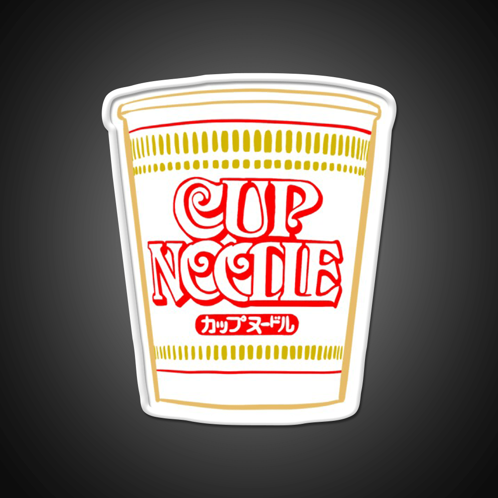 Cup Noodle Snack Food Led Neon Sign Rgb Color - Shineneon