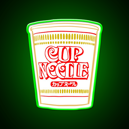 Cup Noodle Snack Food Led Neon Sign Rgb Color - Shineneon
