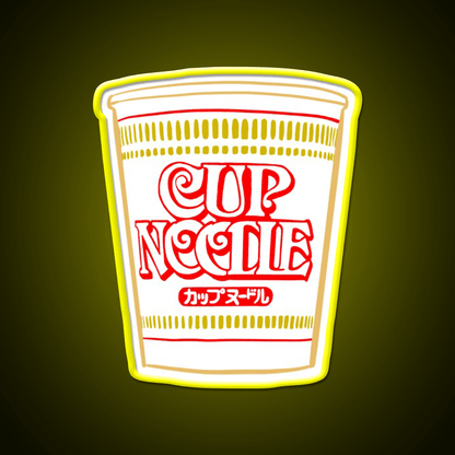 Cup Noodle Snack Food Led Neon Sign Rgb Color - Shineneon