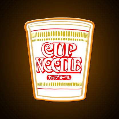 Cup Noodle Snack Food Led Neon Sign Rgb Color - Shineneon
