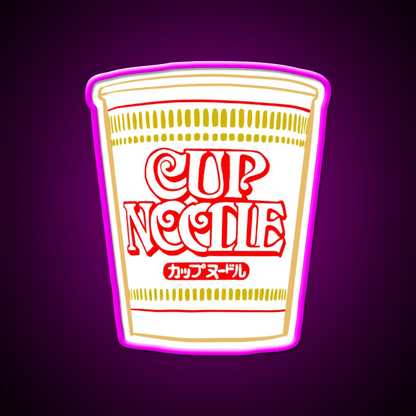 Cup Noodle Snack Food Led Neon Sign Rgb Color - Shineneon