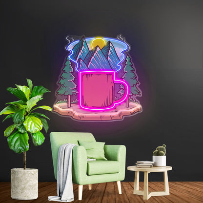 Cup Of Nature Led Neon Sign Light Custom Led Signs - Shineneon