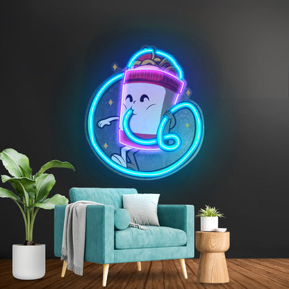 Cup Of Nature Led Neon Sign Light Custom Led Signs - Shineneon