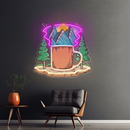 Cup Of Nature Led Neon Sign Light Custom Led Signs - Shineneon