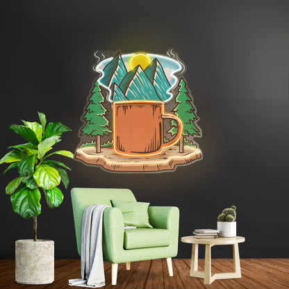 Cup Of Nature Led Neon Sign Light Custom Led Signs - Shineneon