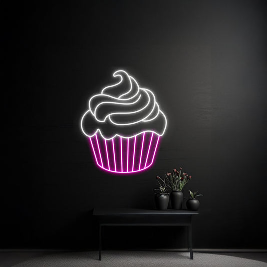 Cupcake Led Neon Sign