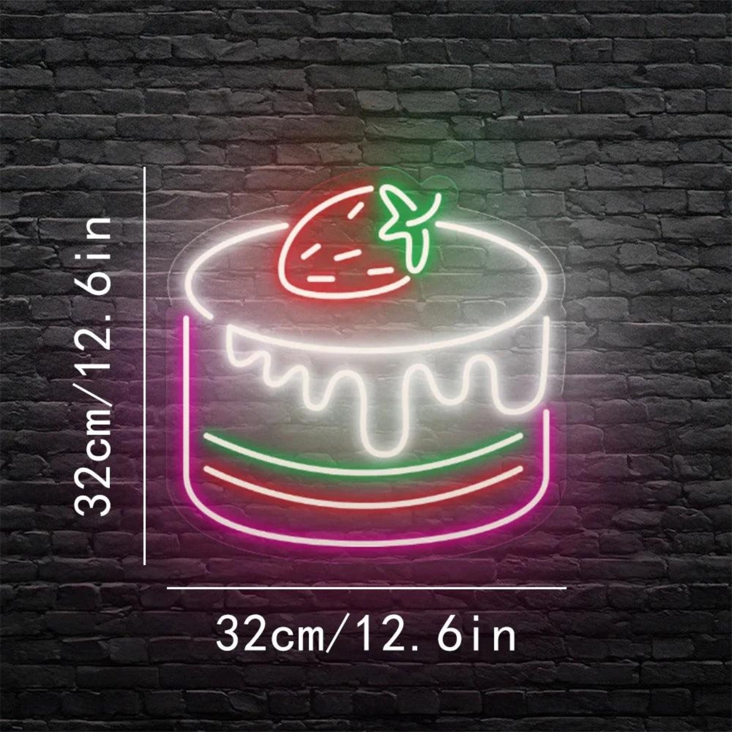 Cupcake Leprechaun Shamrock Led Neon Sign St Patricks Day Indoor Decor | Shineneon
