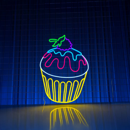 Cupcake Neon Sign