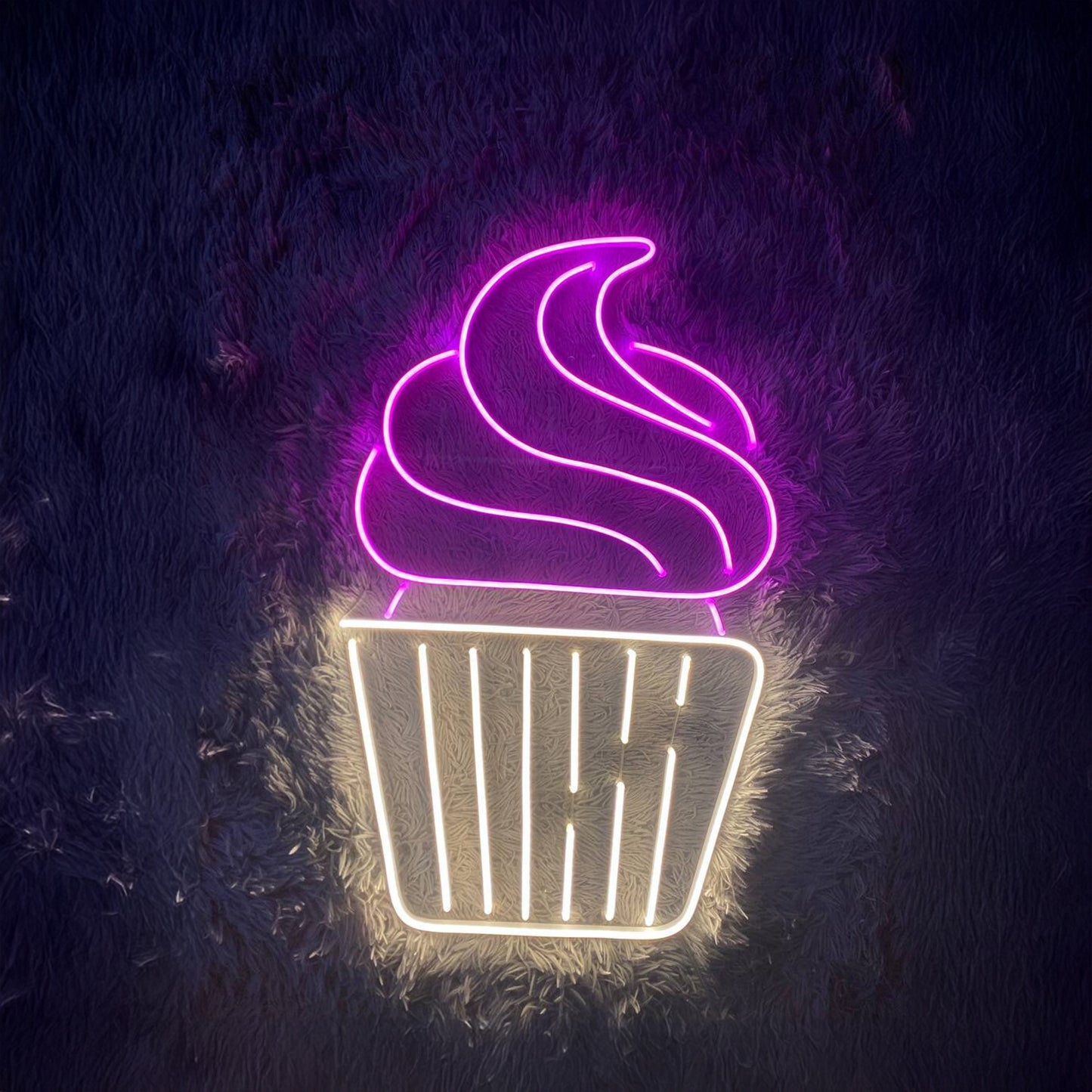 Cupcake Neon Sign Home Decor Restaurant Led Lights