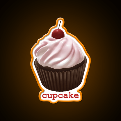 Cupcake Snack Food Led Neon Sign Rgb Color - Shineneon