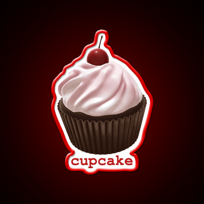 Cupcake Snack Food Led Neon Sign Rgb Color - Shineneon