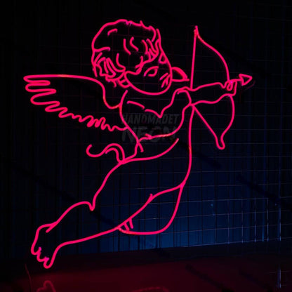 Cupid Angel Led Neon Sign Angel Led Decor | Shineneon