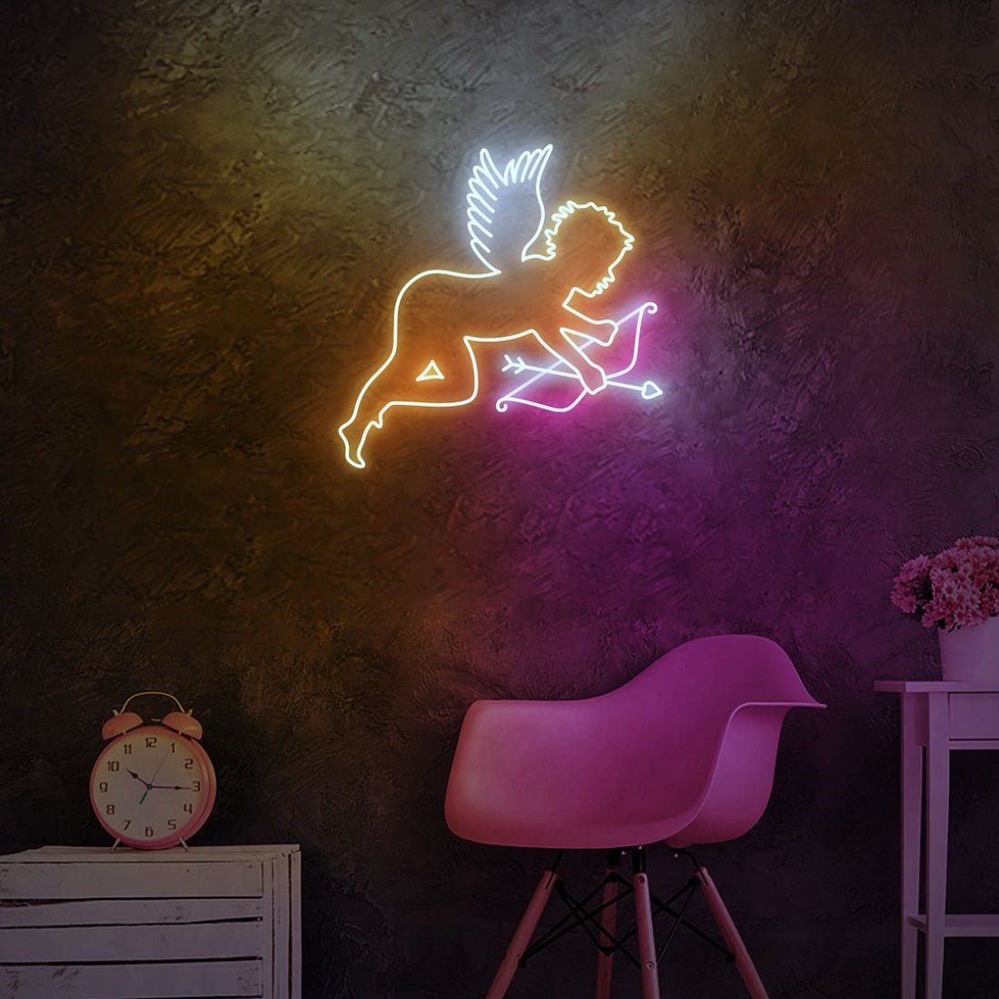 Cupids Bow And Arrow Led Sign Business Neon Sign - Shineneon