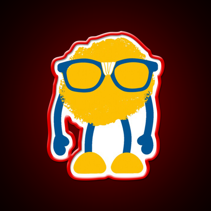 Curdis Culvers Fast Food Led Neon Sign For Burger Place Rgb Color