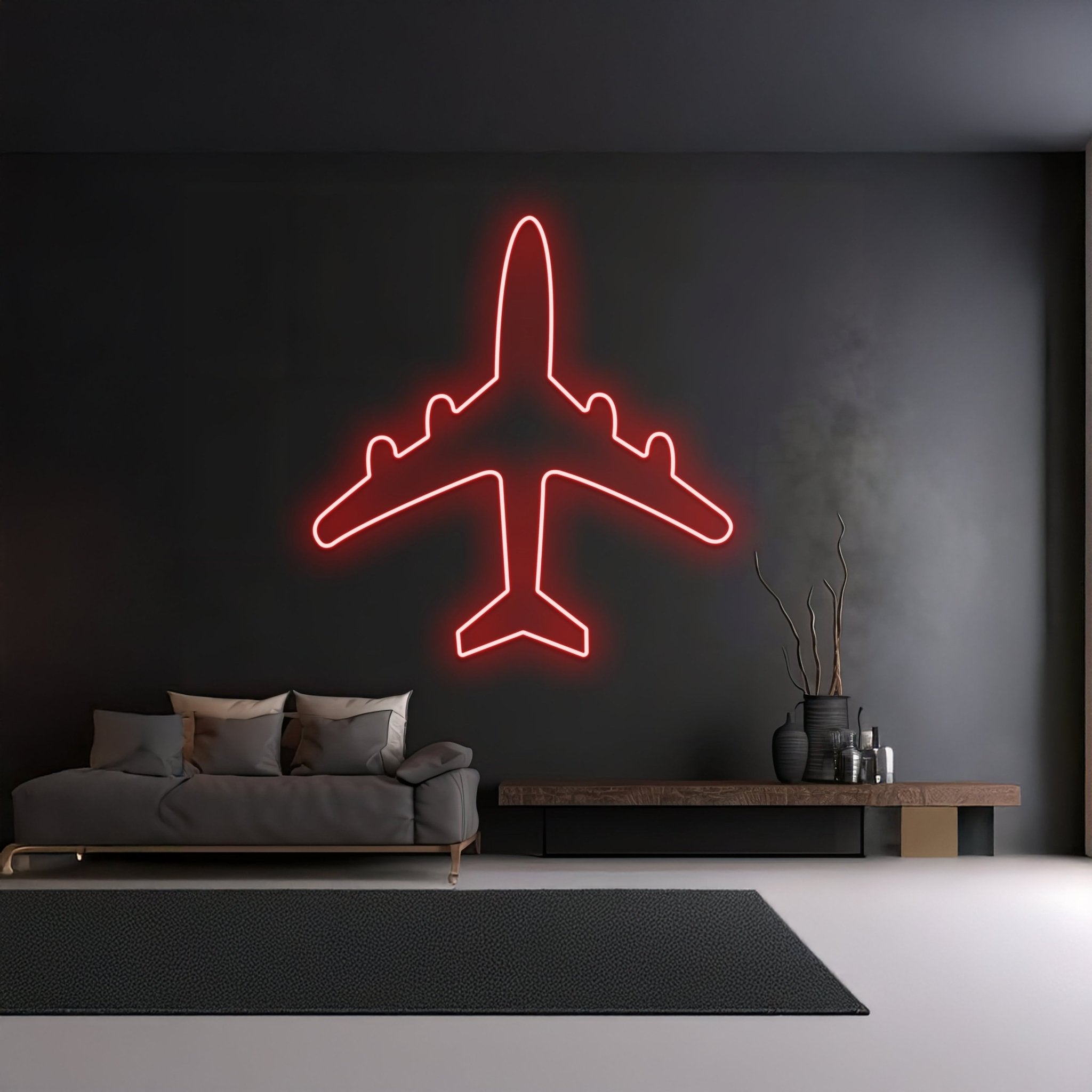 Custom Air Plane Neon Sign - Shineneon