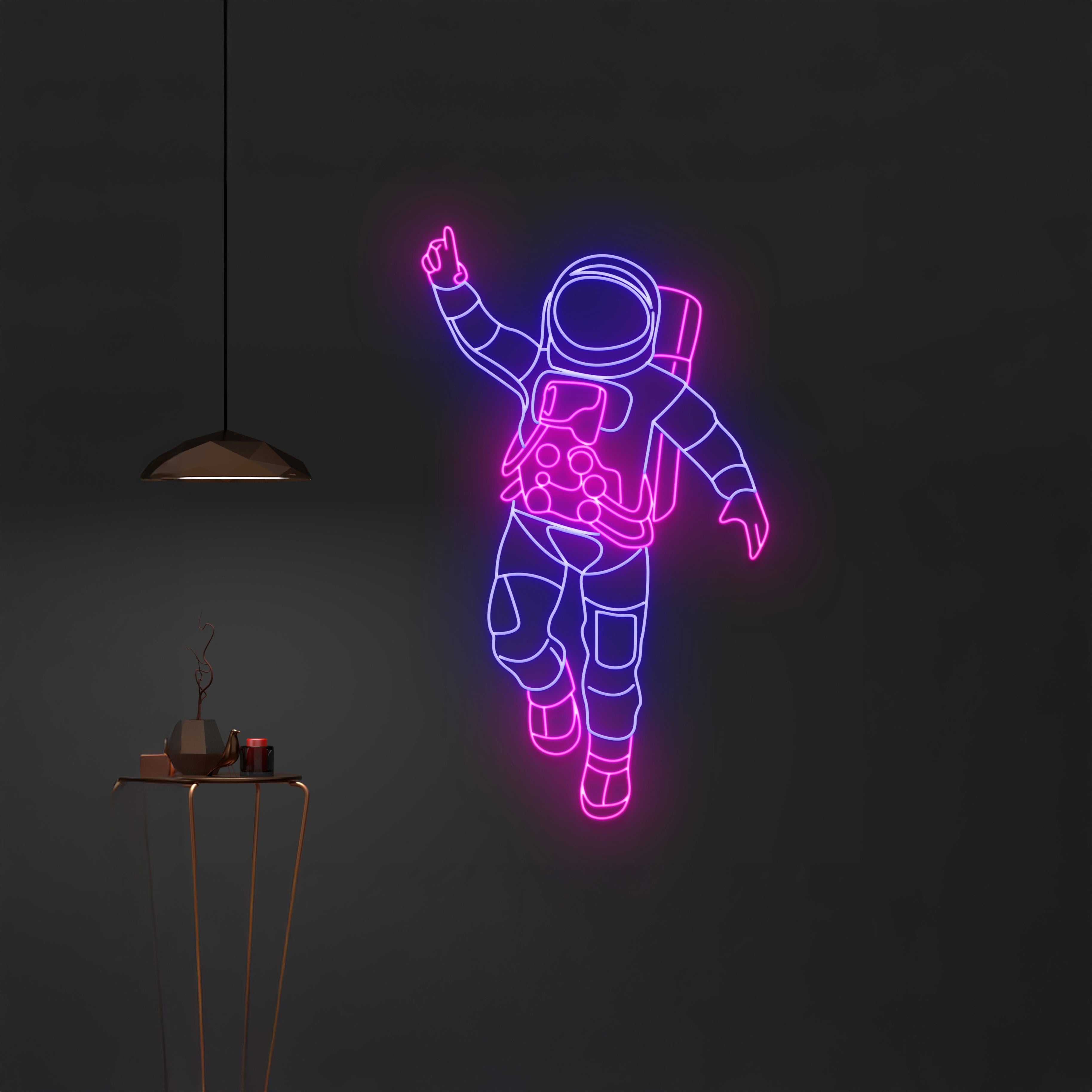 Custom Astronaut Led Sign | Shineneon