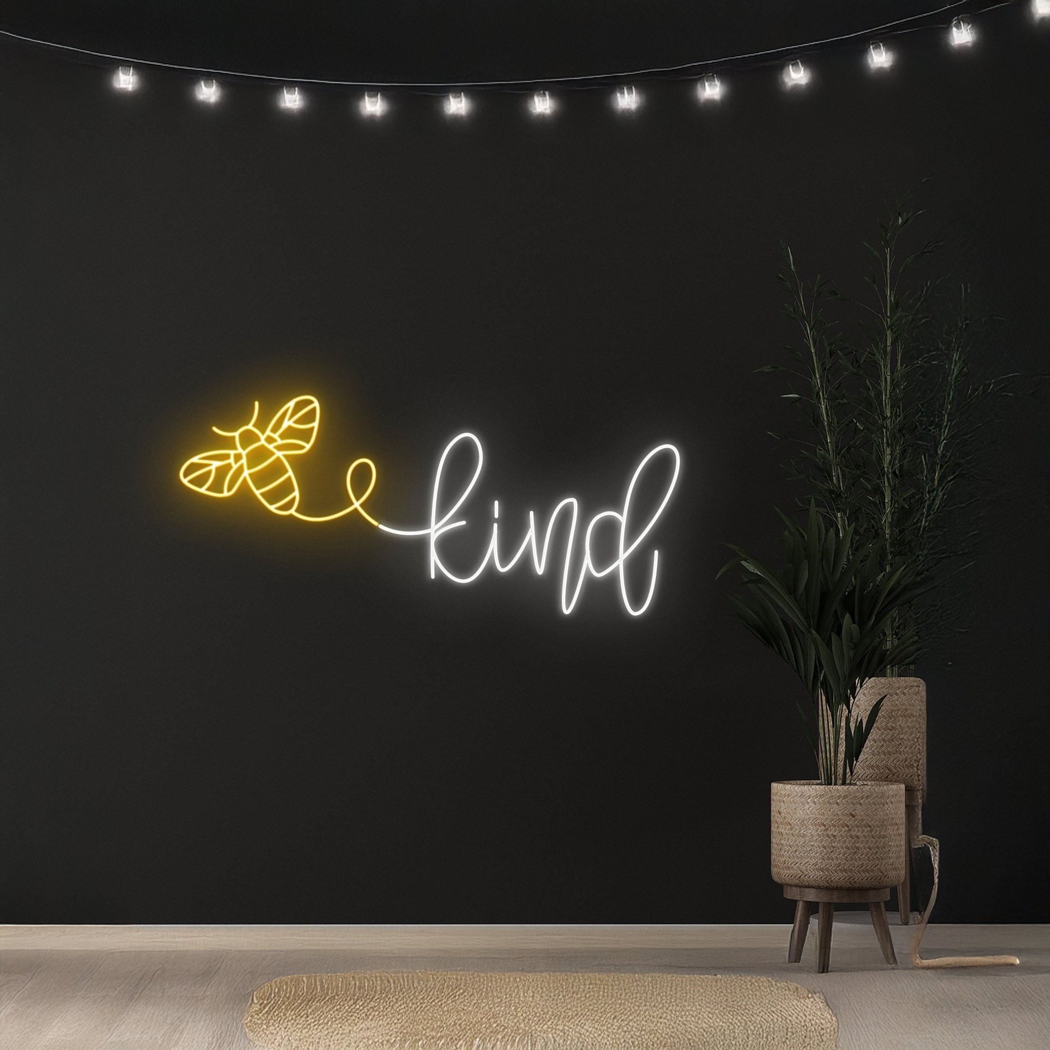 Custom Bee Kind Neon Sign - Shineneon