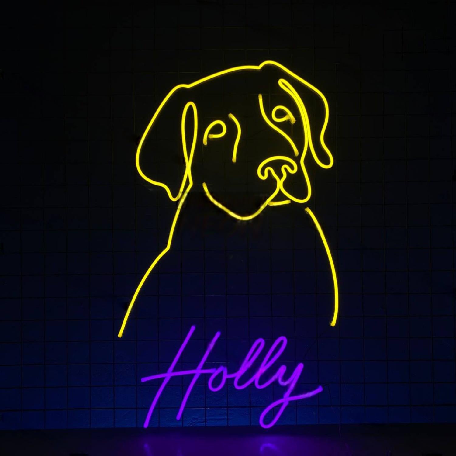 Custom Dog Name Led Neon Sign Led Decor | Shineneon
