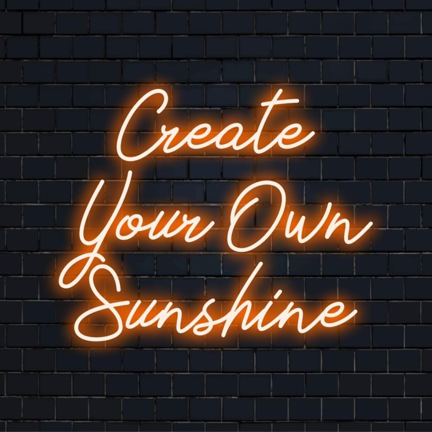 Create Your Own Sunshine Custom Made LED Neon Sign | Shineneon