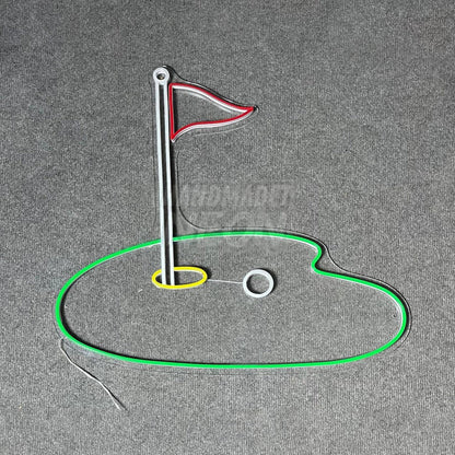 Custom Golf Green Grass Field Led Sign | Shineneon