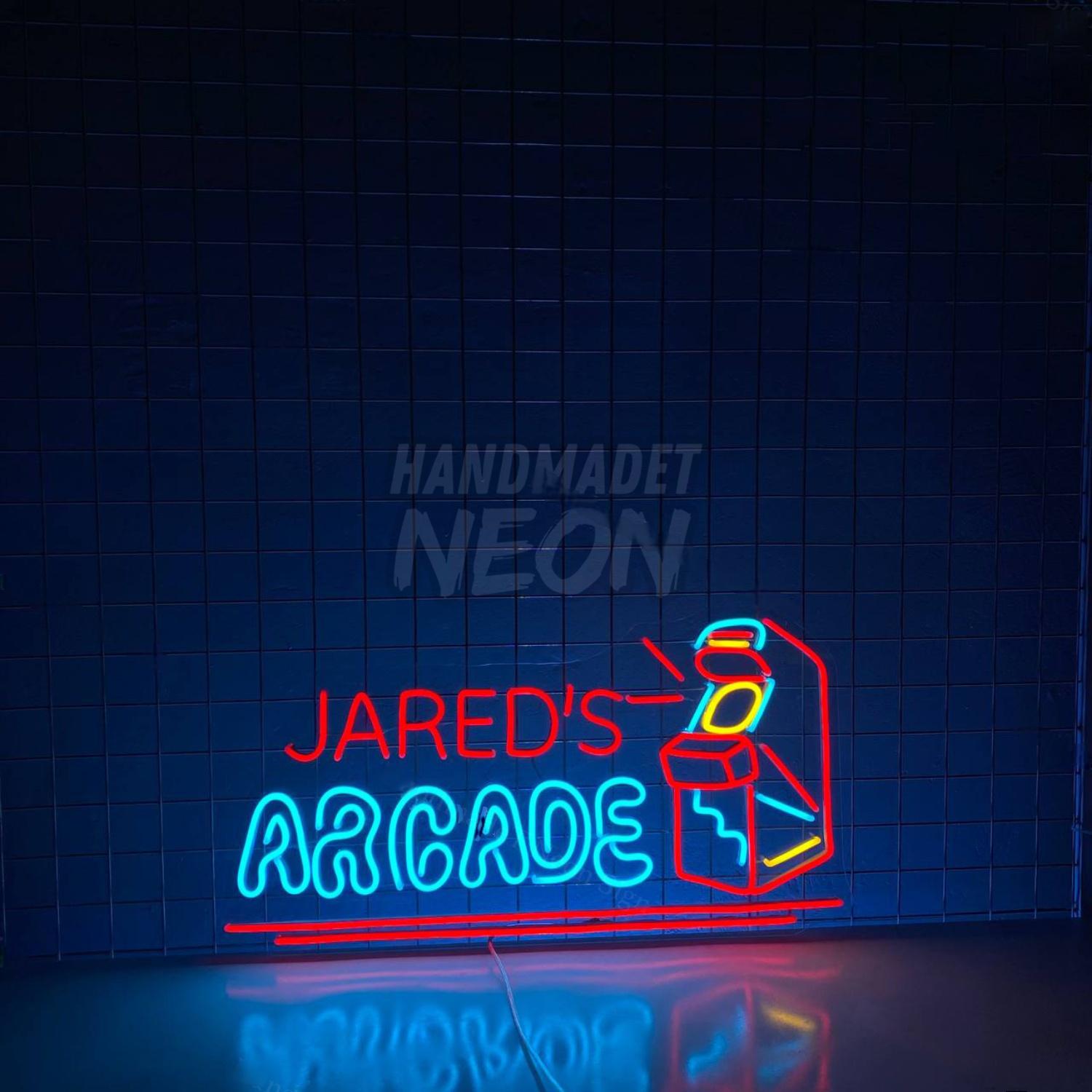 Custom Name Arcade Game Led Sign Game Bar Wall Decor | Shineneon