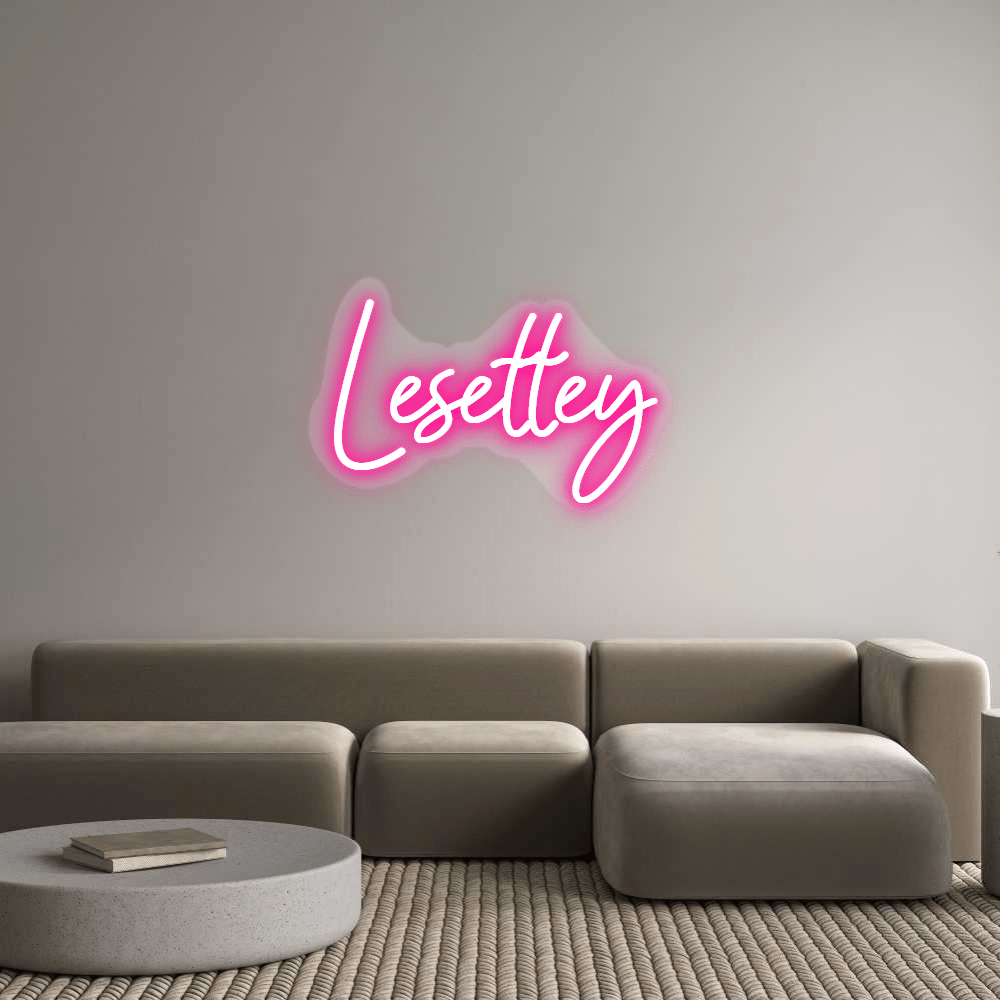 Custom Neon: Lesettey - Shineneon