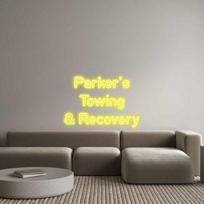 Custom Neon: Parker’s Towing... - Shineneon