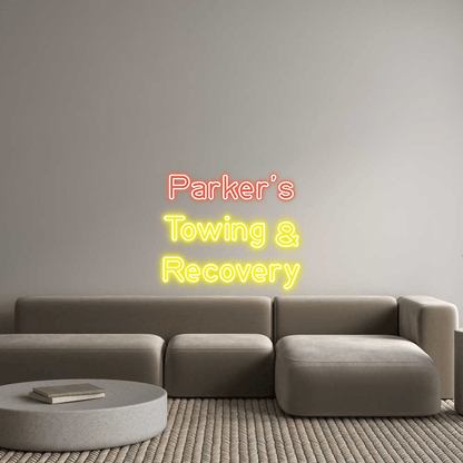 Custom Neon: Parker’s Towing... - Shineneon