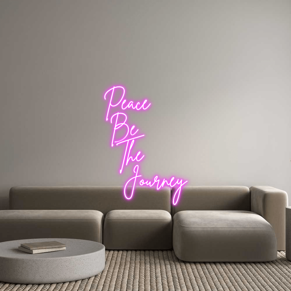 Custom Neon: Peace Be The Jo... - Shineneon