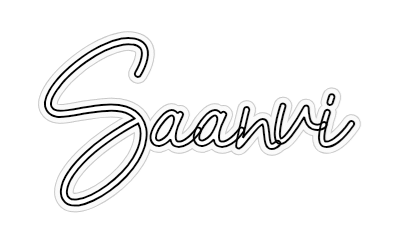 Custom Neon: Saanvi - Shineneon