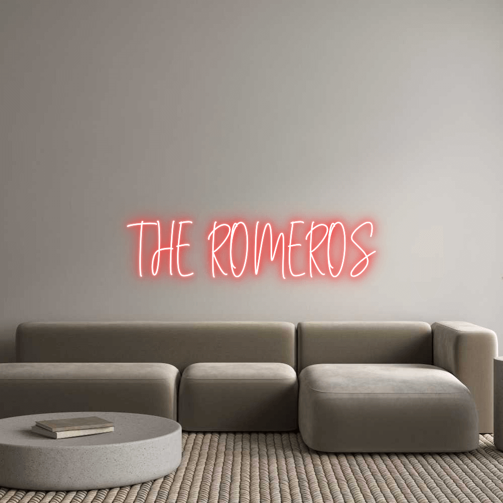 Custom Neon: THE ROMEROS - Shineneon