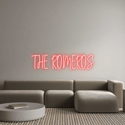 Custom Neon: THE ROMEROS - Shineneon